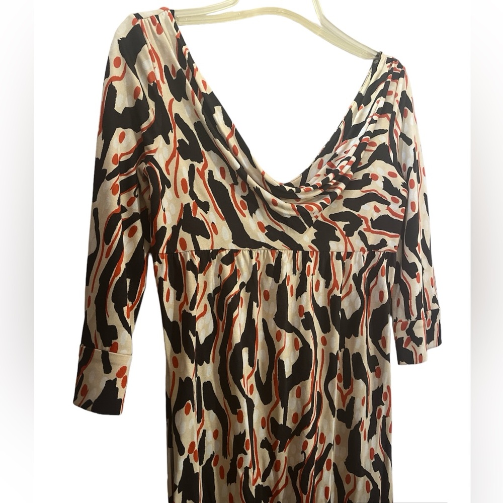 Diane von Furstenberg Silk Empire Waist Dress